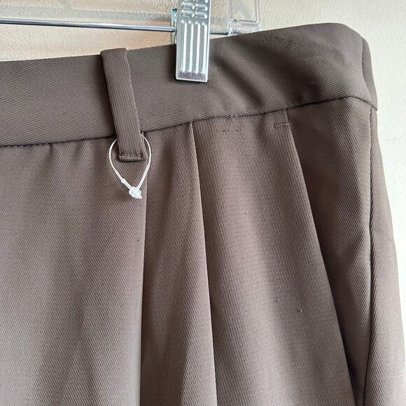 Gap 365 High Rise Trousers Terra Brown 20 Petite - Picture 3 of 13